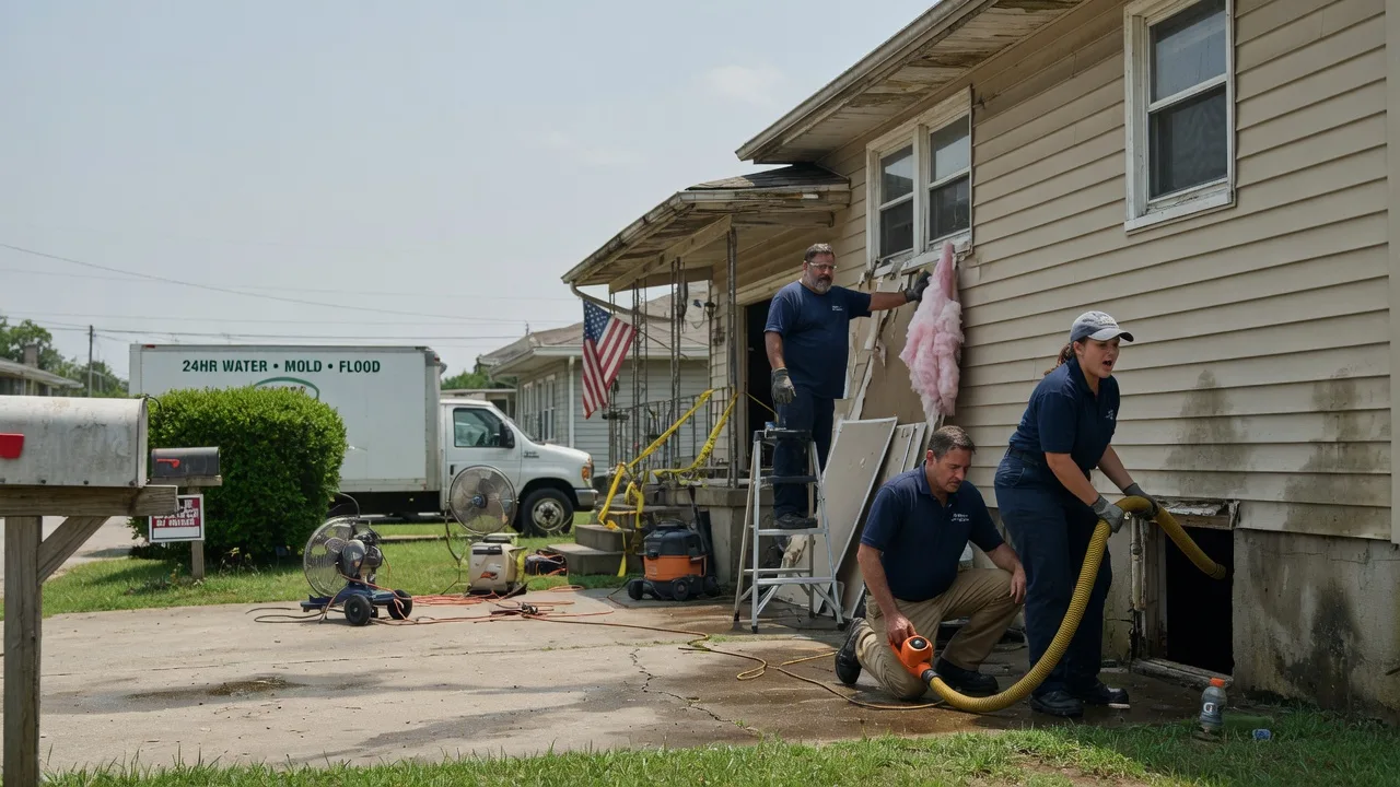 Water Damage Repair in Leon, KS near me